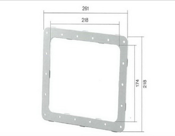 OWM Flanschsatz komplett in Kunststoff